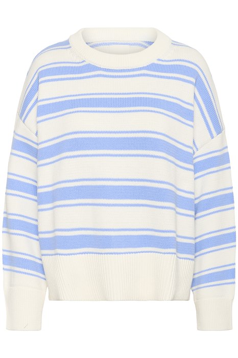 Serafine Pullover - Hydrangea Trio Stripe
