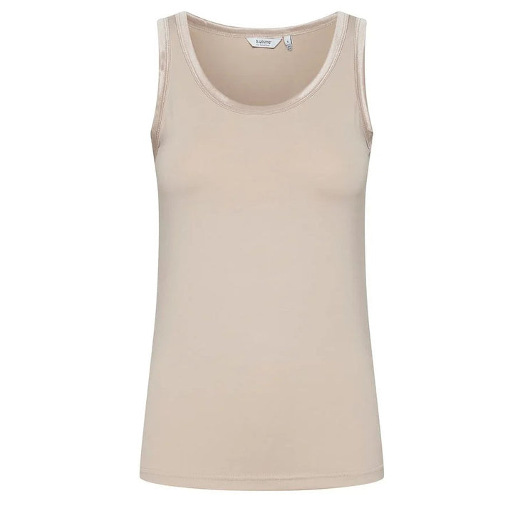 Iane Basic Singlet w/sateen - Moonlight