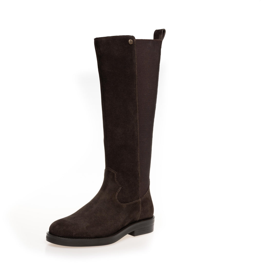 Feel The Faith Suede - Dark Brown