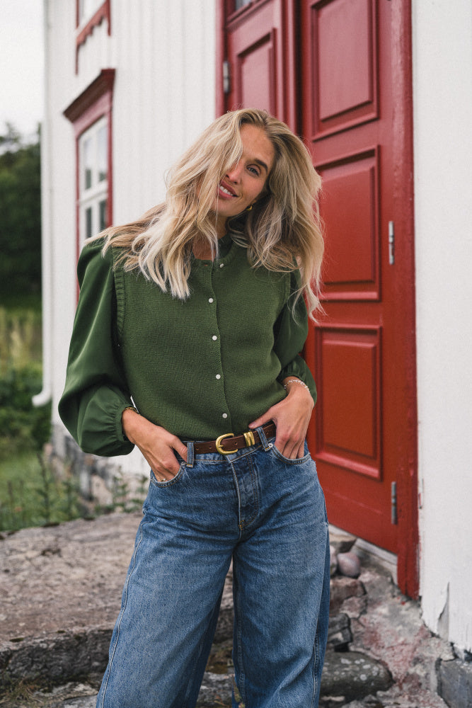 Ina Emma Vest - Chive