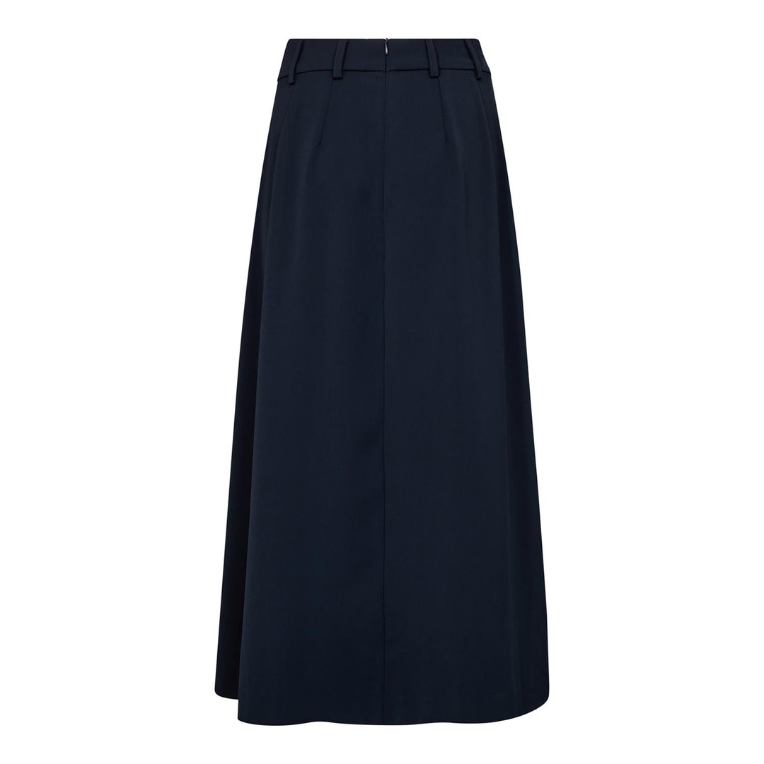 Anya Pleat Skirt - Navy