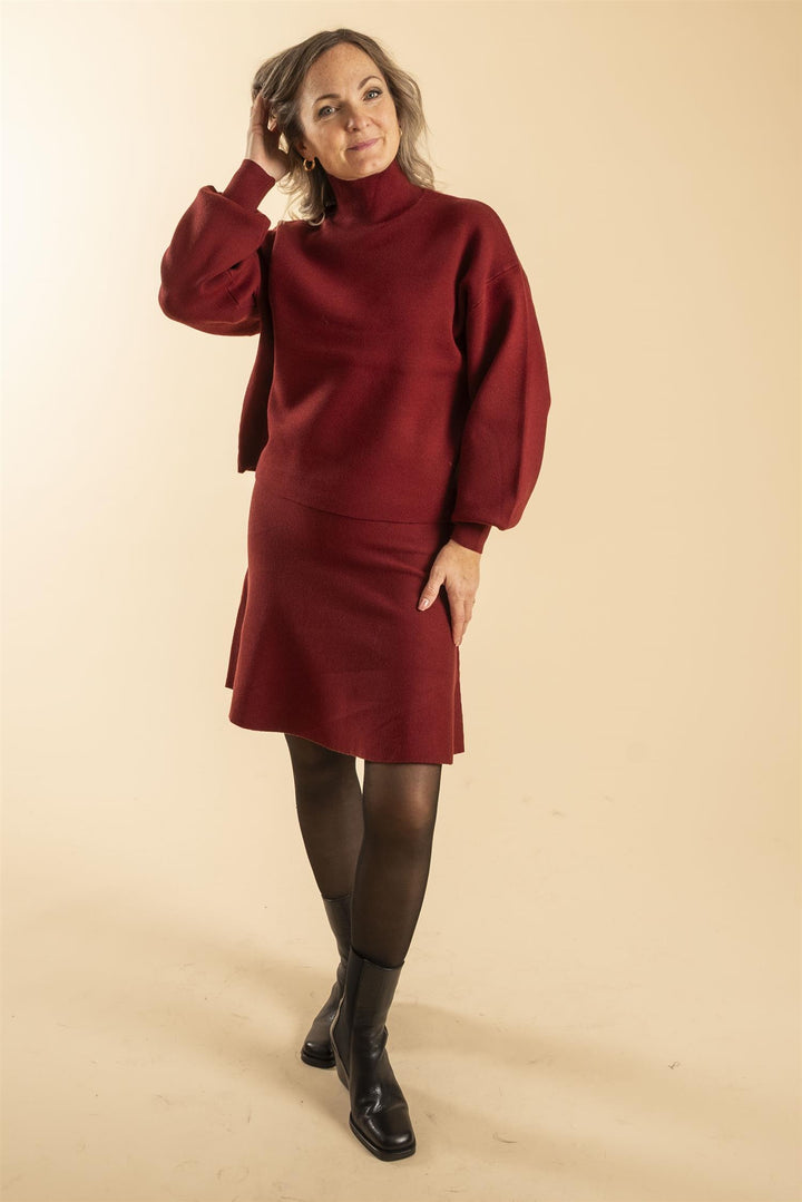 Mercy East Skirt - Syrah
