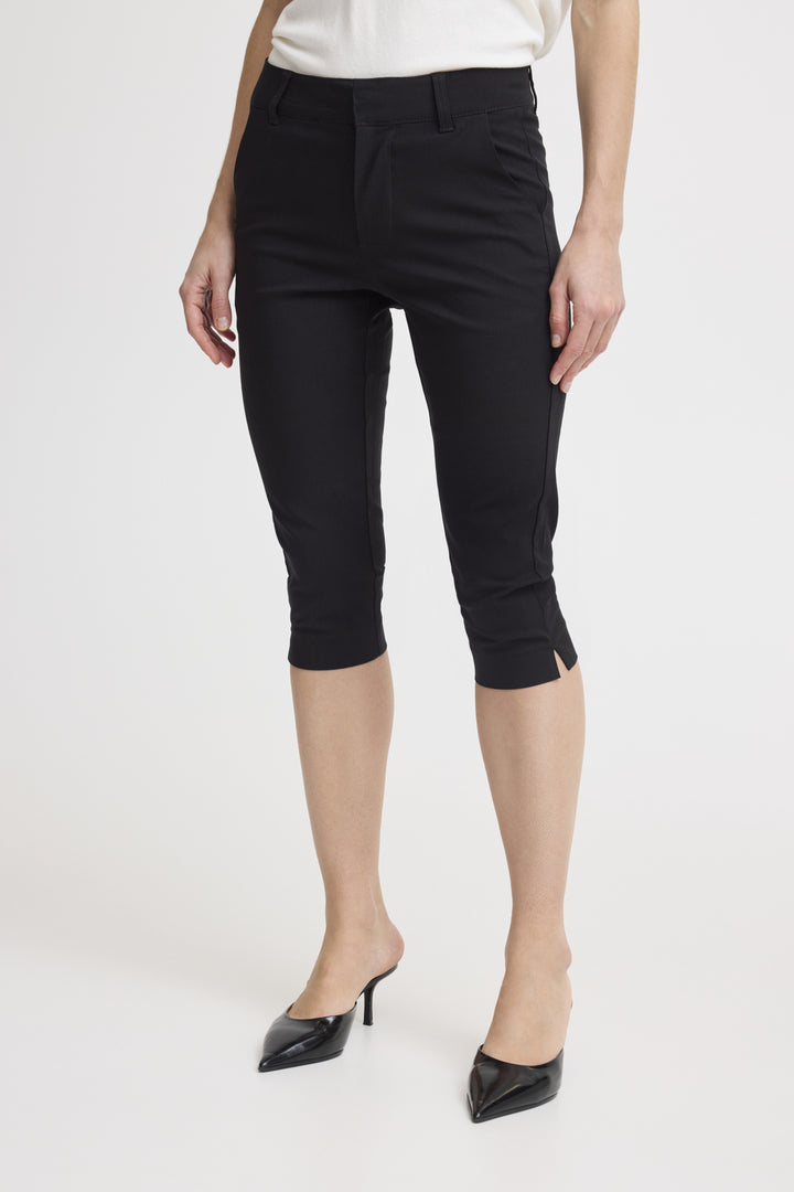 BYDIXI CAPRI PANTS - Black