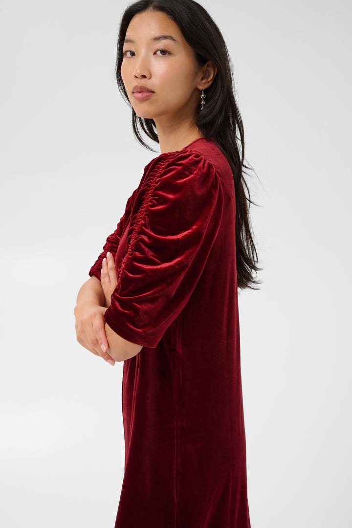 Didem Dress - Biking Red