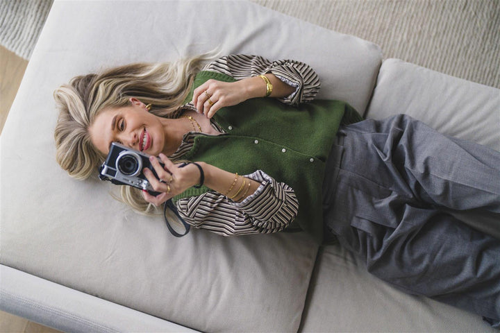 Ina Emma Vest - Chive