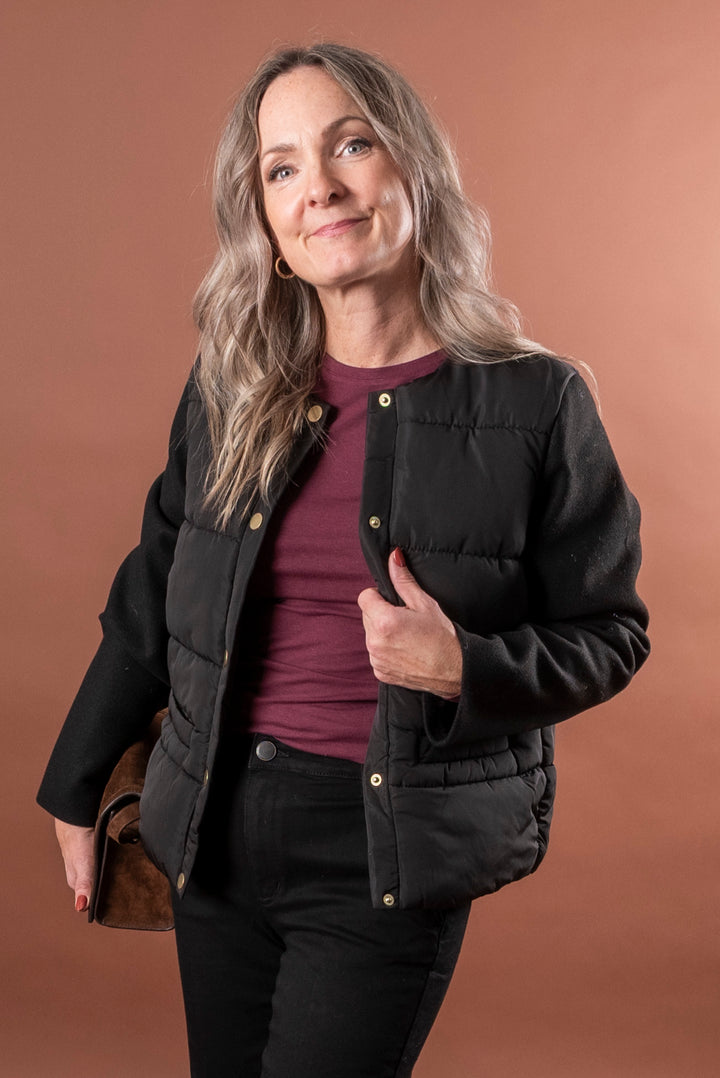 BYBELLINI JACKET - Meteorite