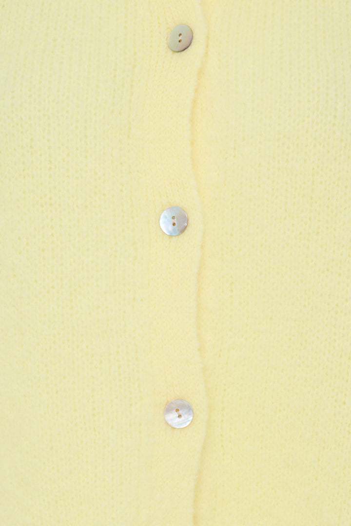 GULVIG KNIT CARDIGAN - Popcorn