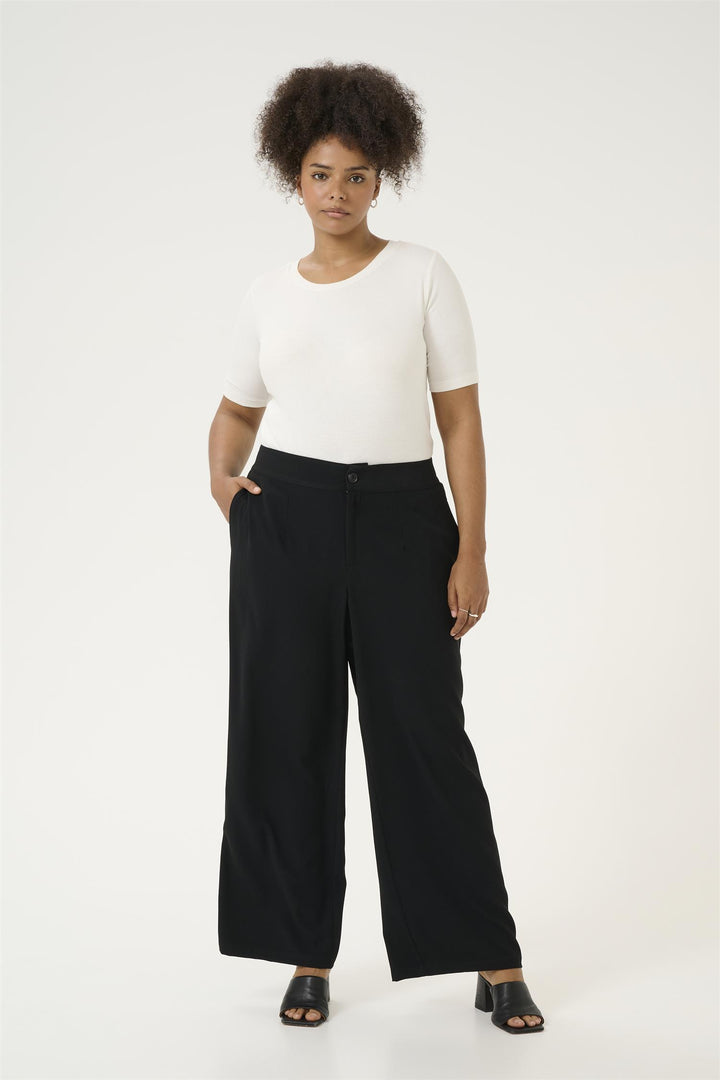 KCroxana Wide Pants - Black deep