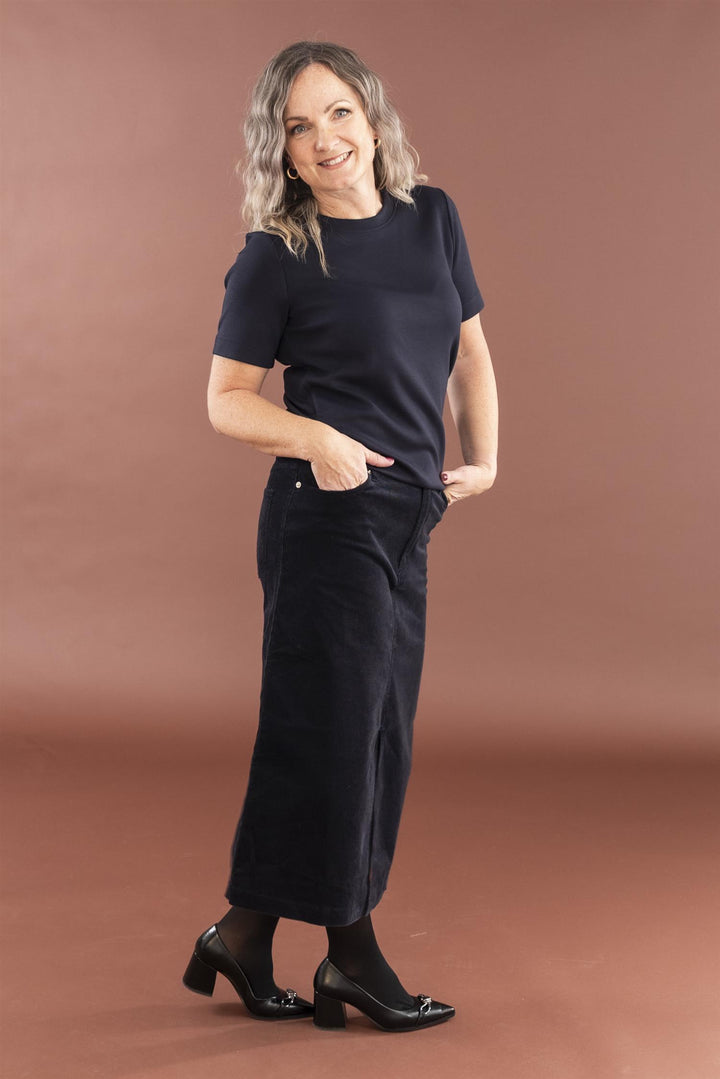 Leilani Skirt - Dark Navy