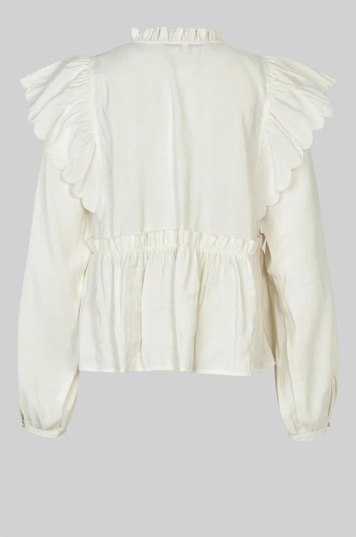 Terra Frill Blouse - Tofu