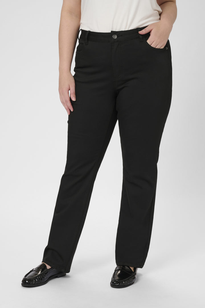 KCdina Straight Reg.length Jeans - Black Deep
