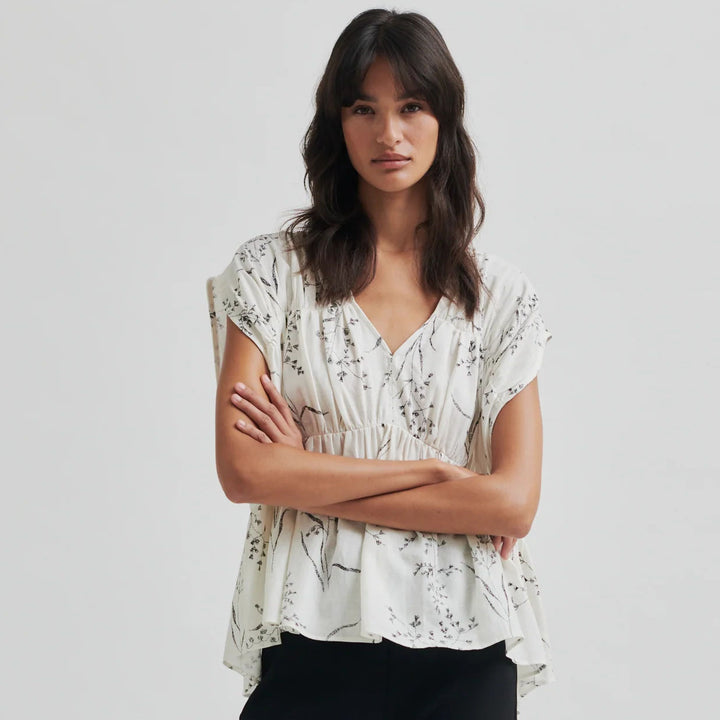 Eline Top - White Alyssum