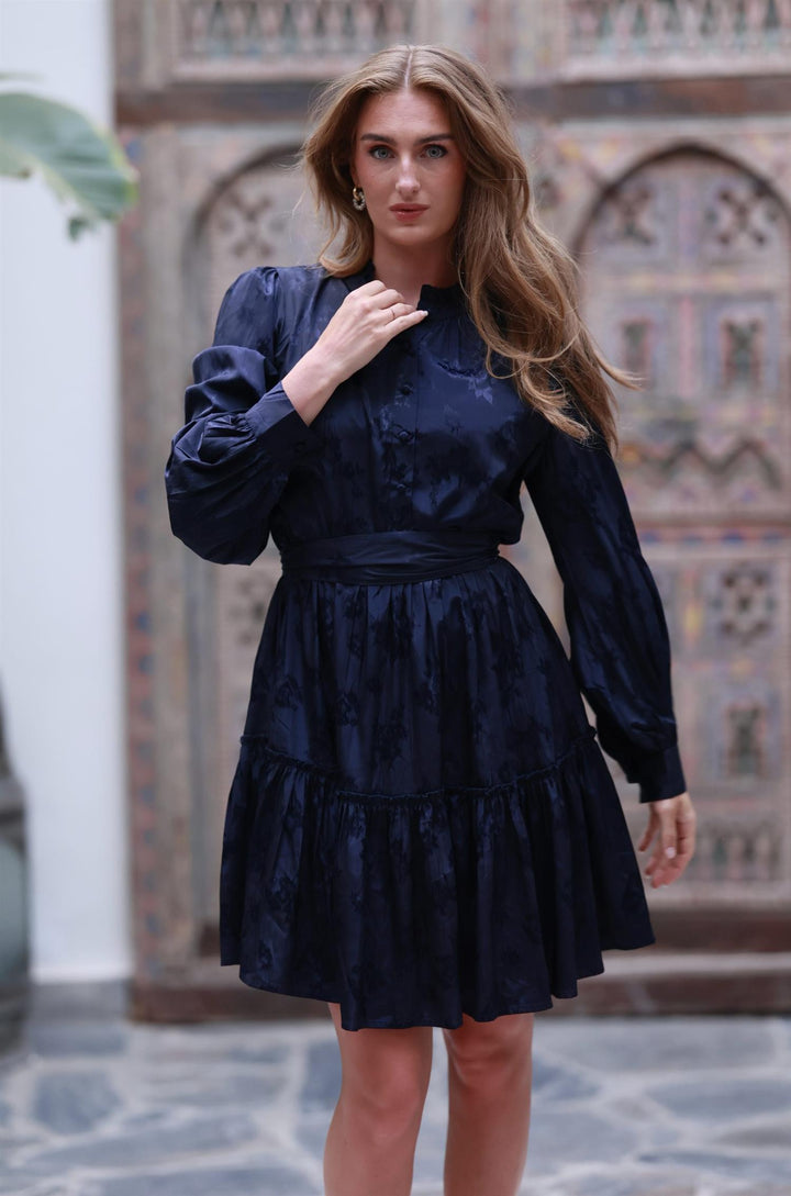Doris Short Dress - Midnight