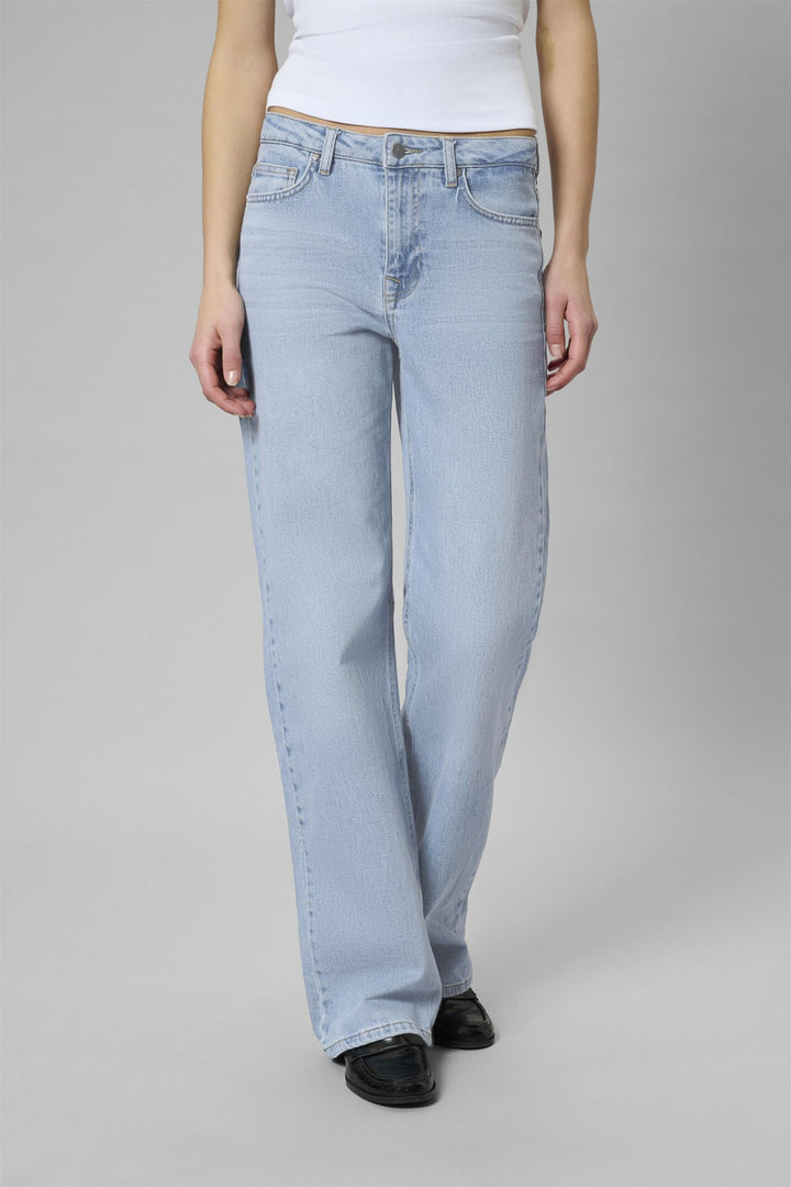 35 THE LOUIS 139 HIGH WIDE Y - Light Blue Wash