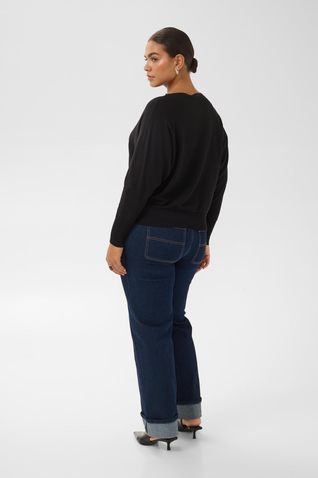KClizzy Batwing Pullover - Crimson