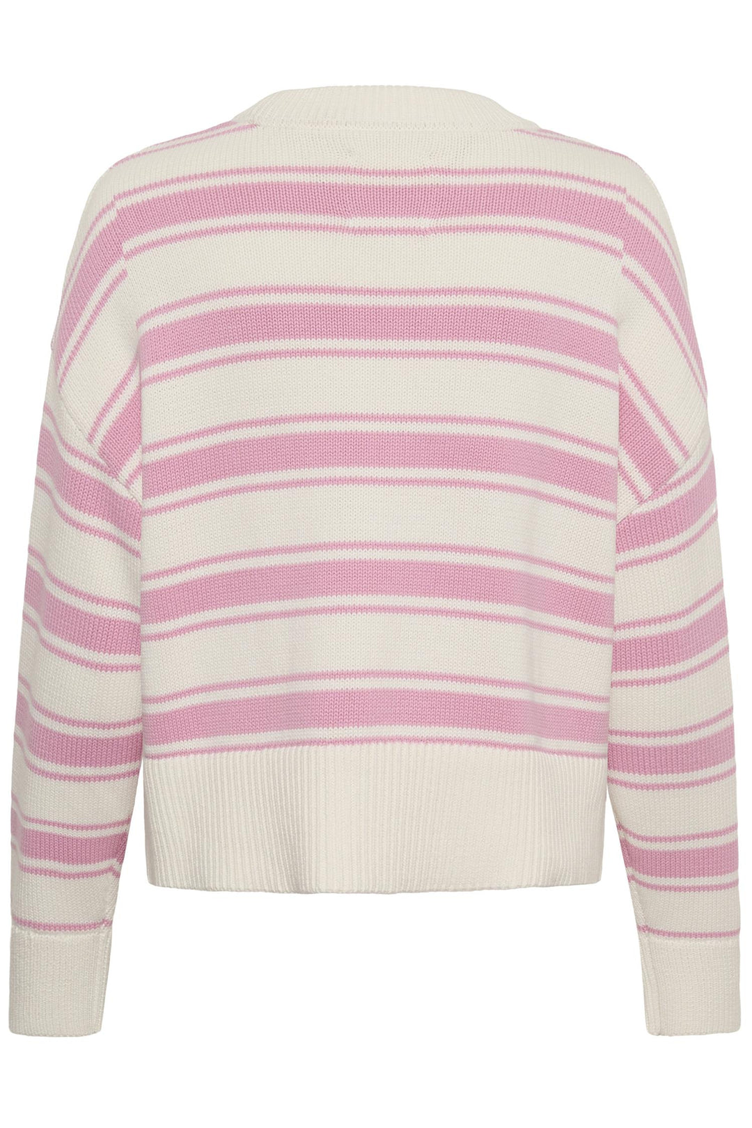Serafine Pullover - Orchid Smoke Trio Stripe