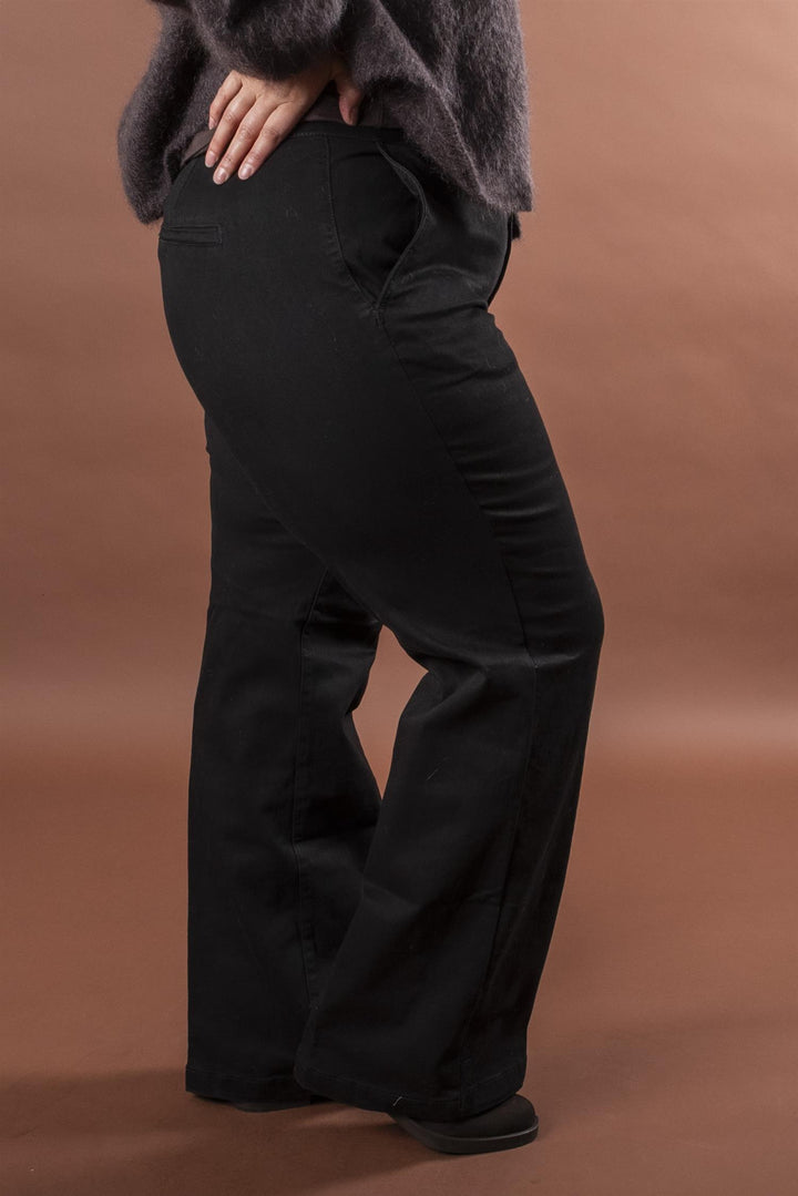 Anelis 5790 Cotton Pants - Black