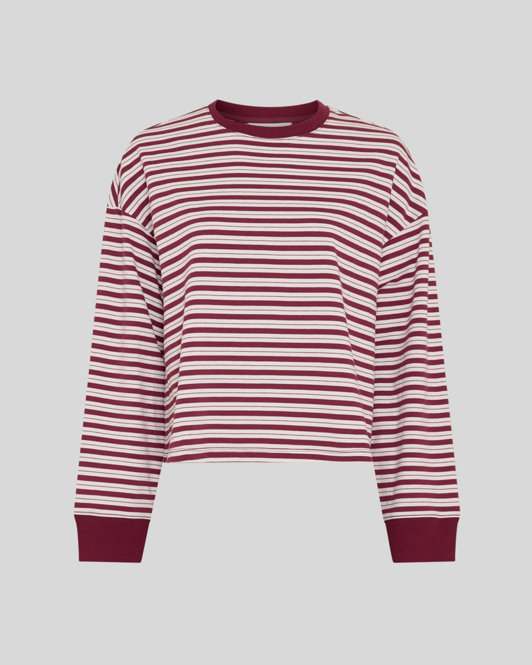 Monde Krestiane Pullover - Egret/Rhododendron