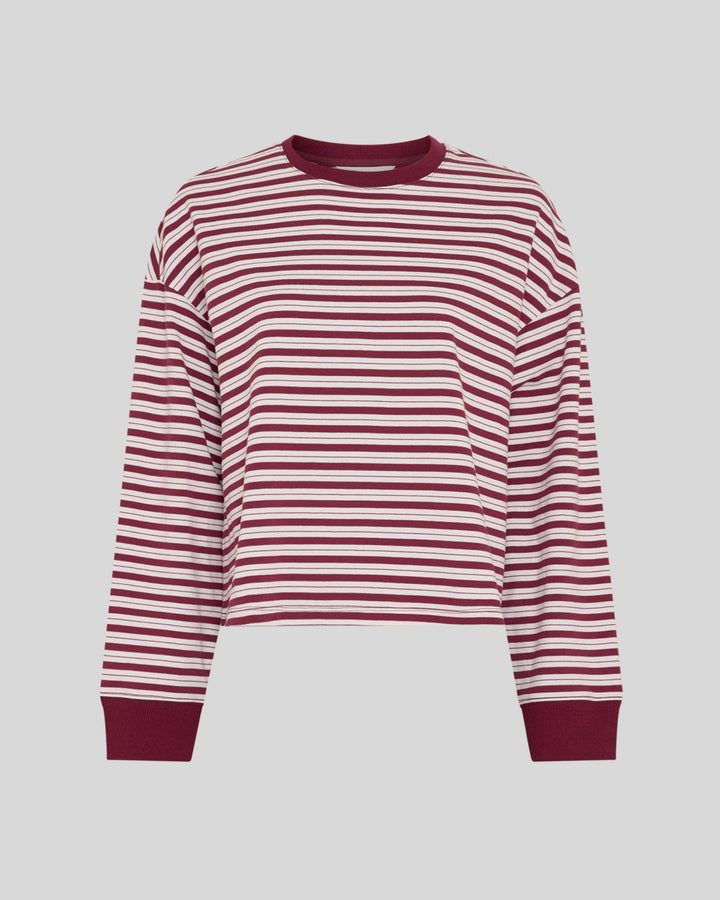 Monde Krestiane Pullover - Egret/Rhododendron