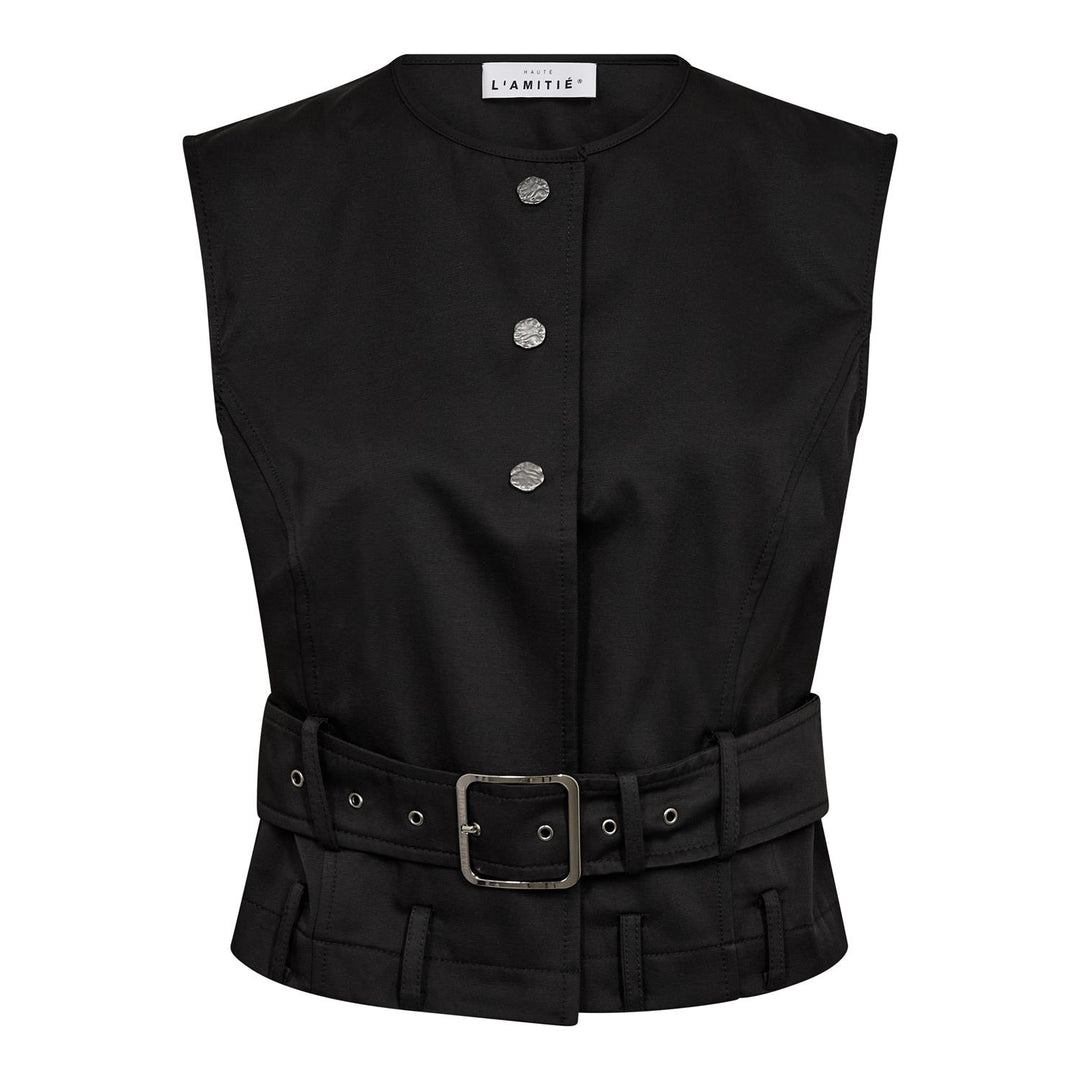 Rabi Belt Vest - Black