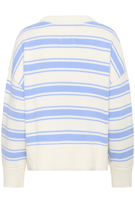 Serafine Pullover - Hydrangea Trio Stripe