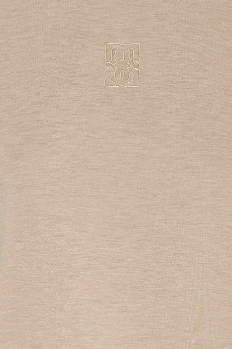 IHCOZY Short Sleeve - Sepia Tint Melange