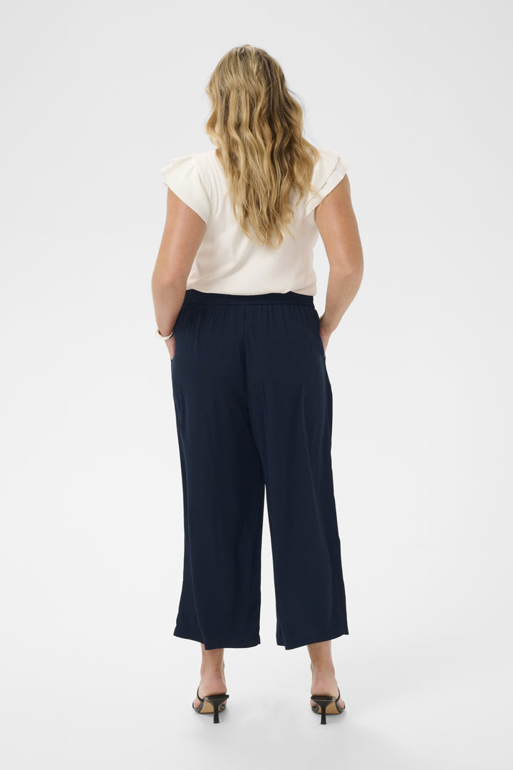 KCilia Cropped Pants - Midnight Marine