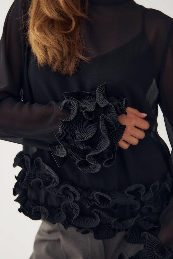 Latanietta Blouse - Black