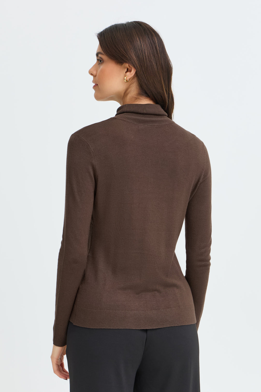 FRMARY Knit Polo - Hot fudge