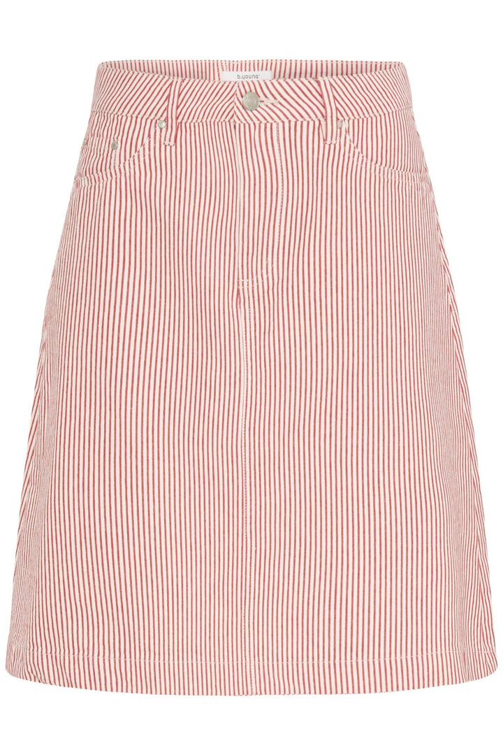BYLARO A SKIRT - MOLTEN LAVA STRIPE