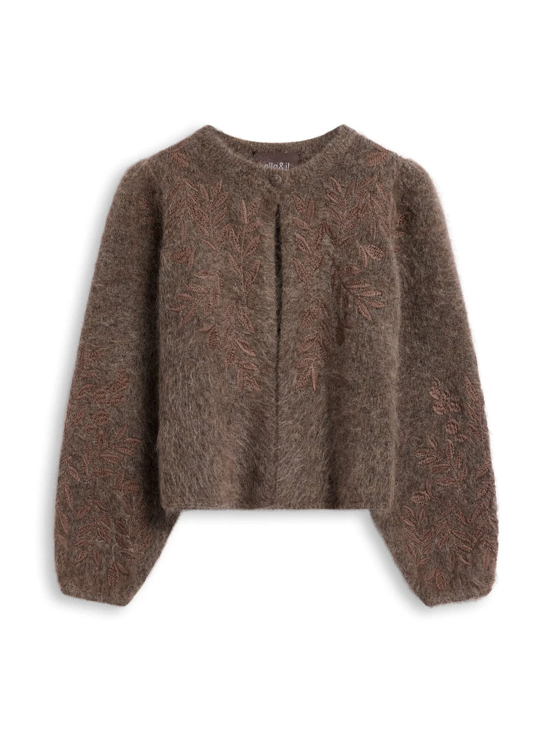 Amie Chunky Cardigan - Brown