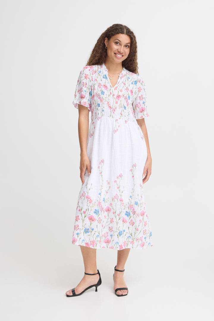 ALEXA Flower Dress  - Snow White