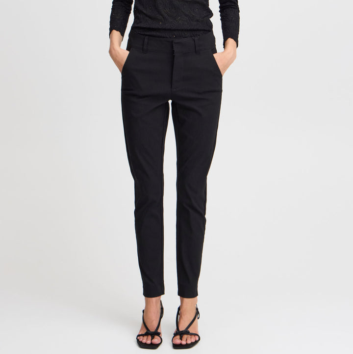 BYDIXI CHINO PANTS Bengalin - Black