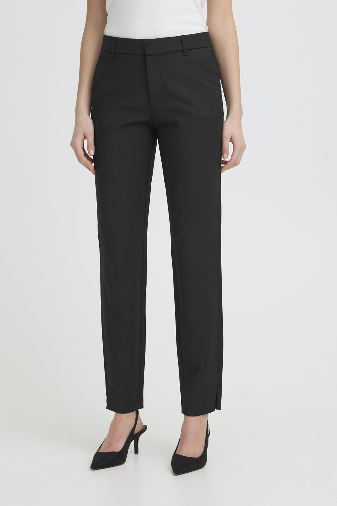 PZbindy HighWaist Pant LONG Skinny Leg - Black Beauty