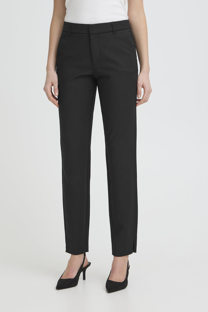PZbindy HighWaist Pant LONG Skinny Leg - Black Beauty