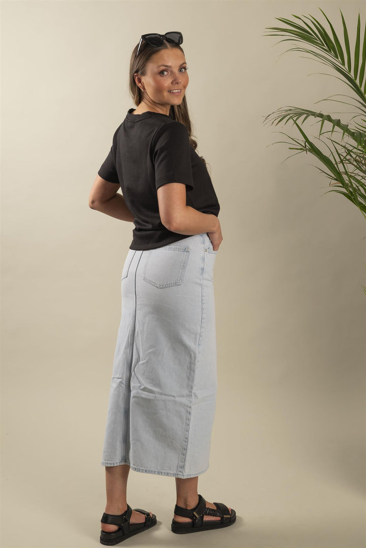 Fira Skirt - Light Blue Denim