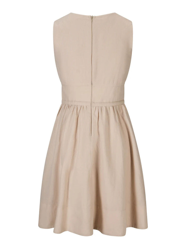 Zilli Linen Dress - Beige