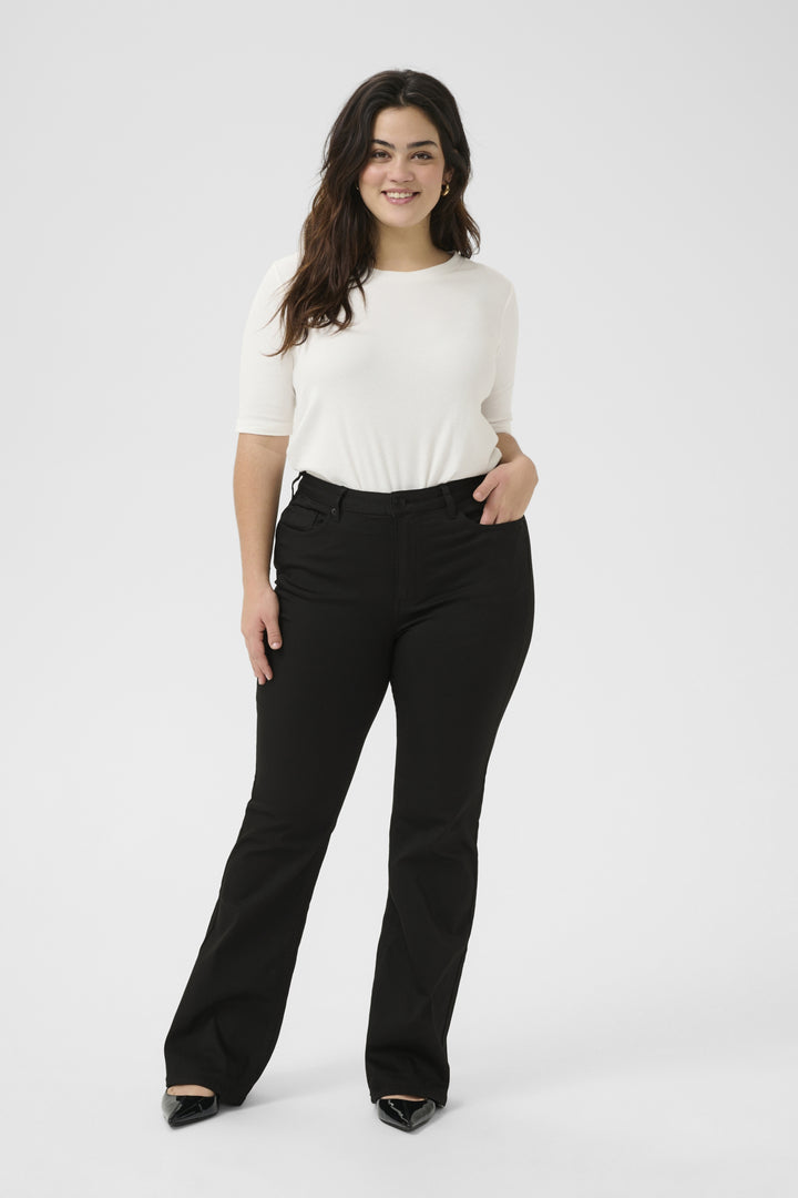 KCdina Bootcut Jeans - Black deep