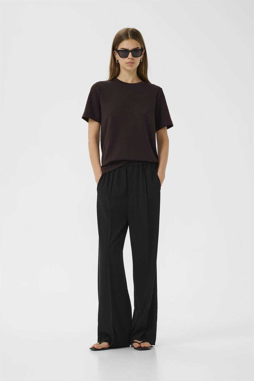 Vincent Karmen T-shirt - Chocolate Brown