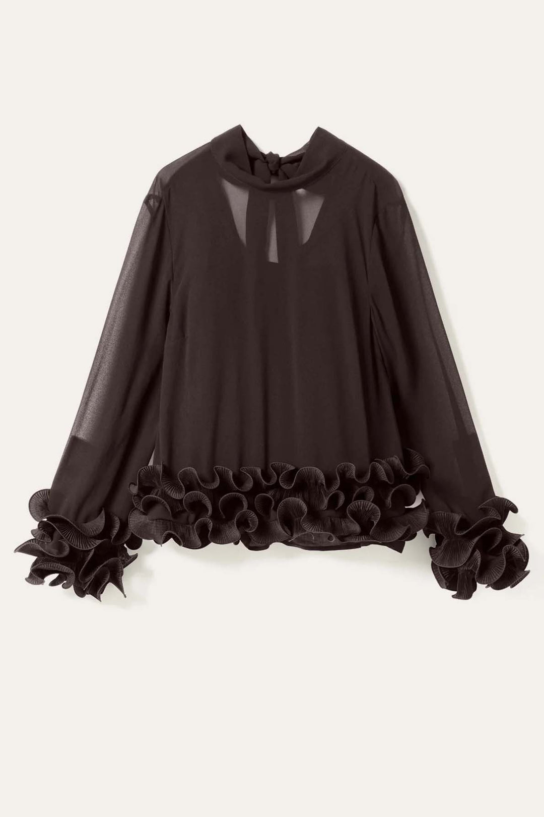 Latanietta Blouse - Brown
