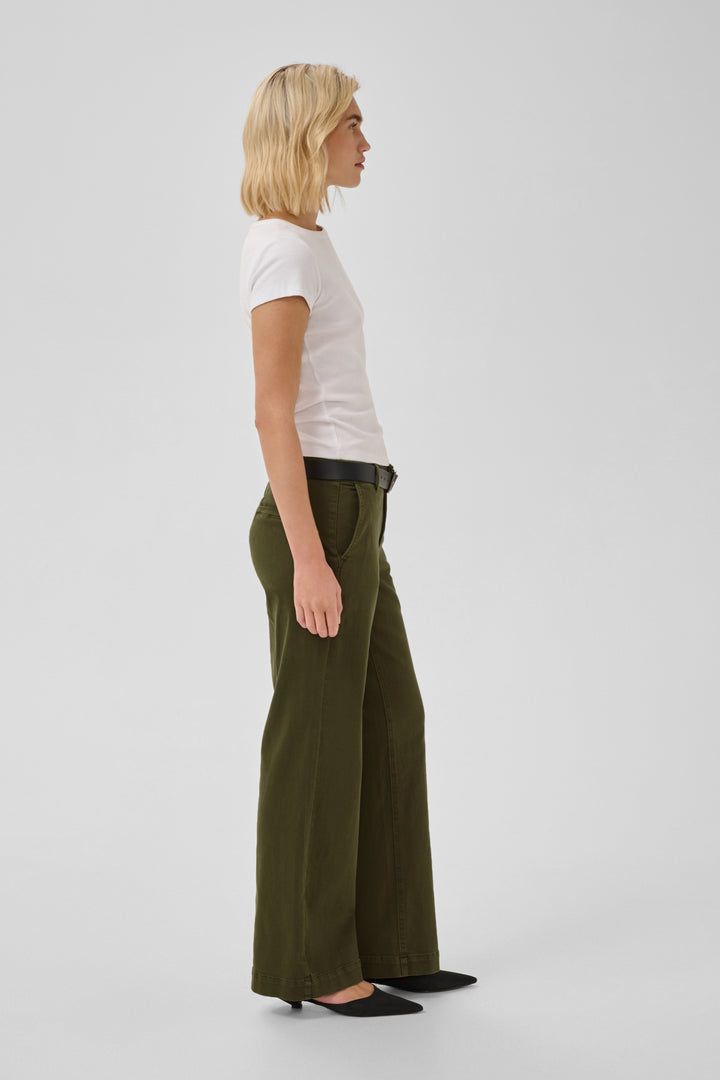 Lara Pant 149 - Olive Night