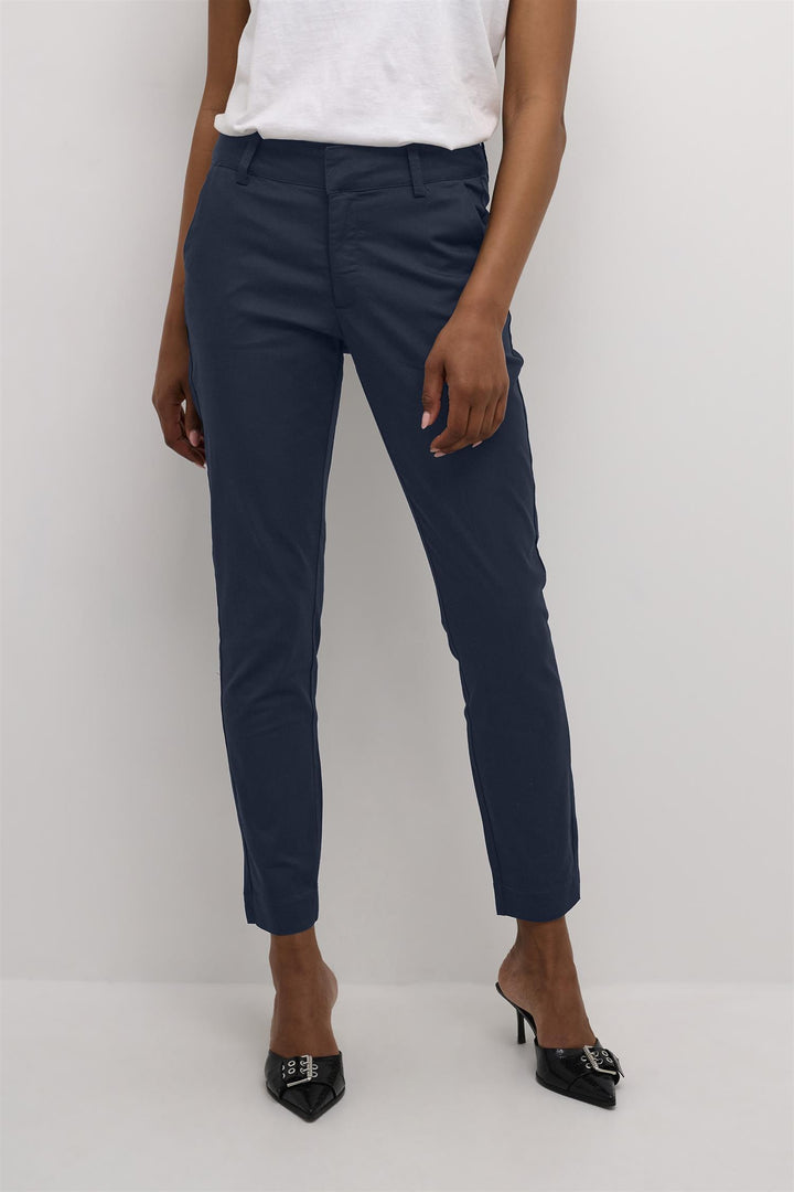 KAlea 7/8 Chino Pant - Midnight Marine