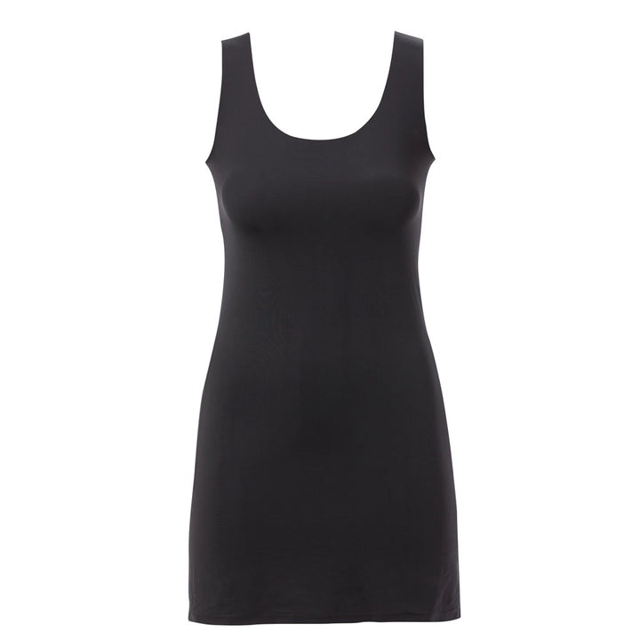 Underkjole m/brede stropper - Black