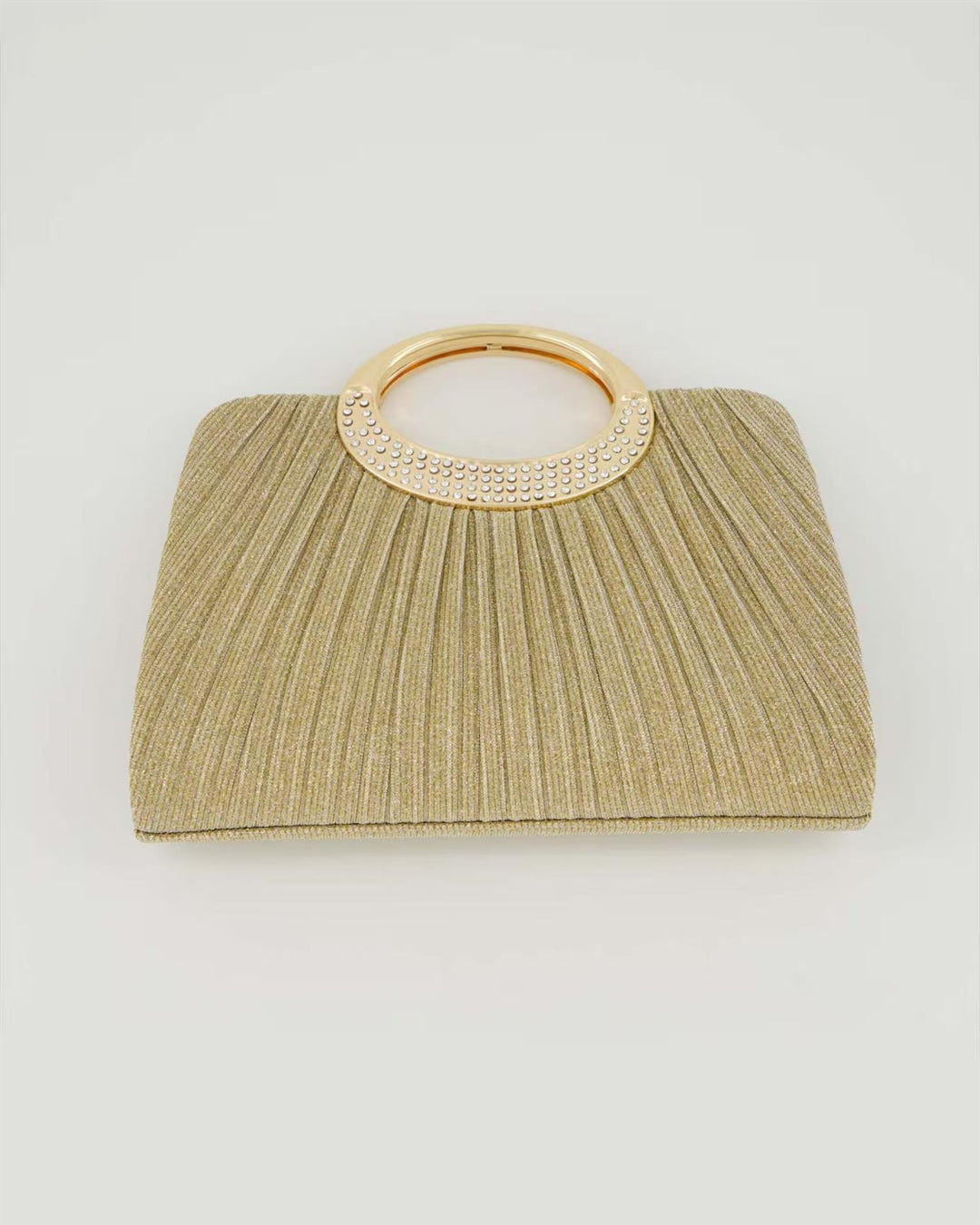 Cindra Golden Purse - Gold
