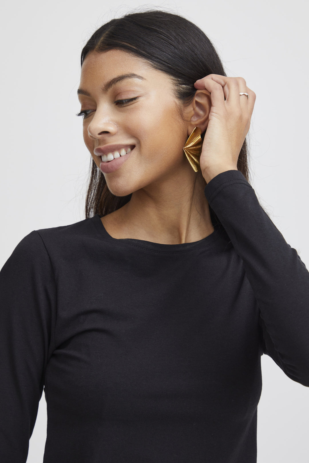 BYPAMILA LS T-SHIRT - JERSEY - Black