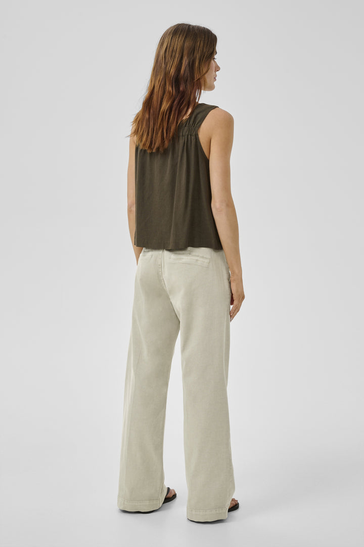Lara 149 Pant Wide - Overcast