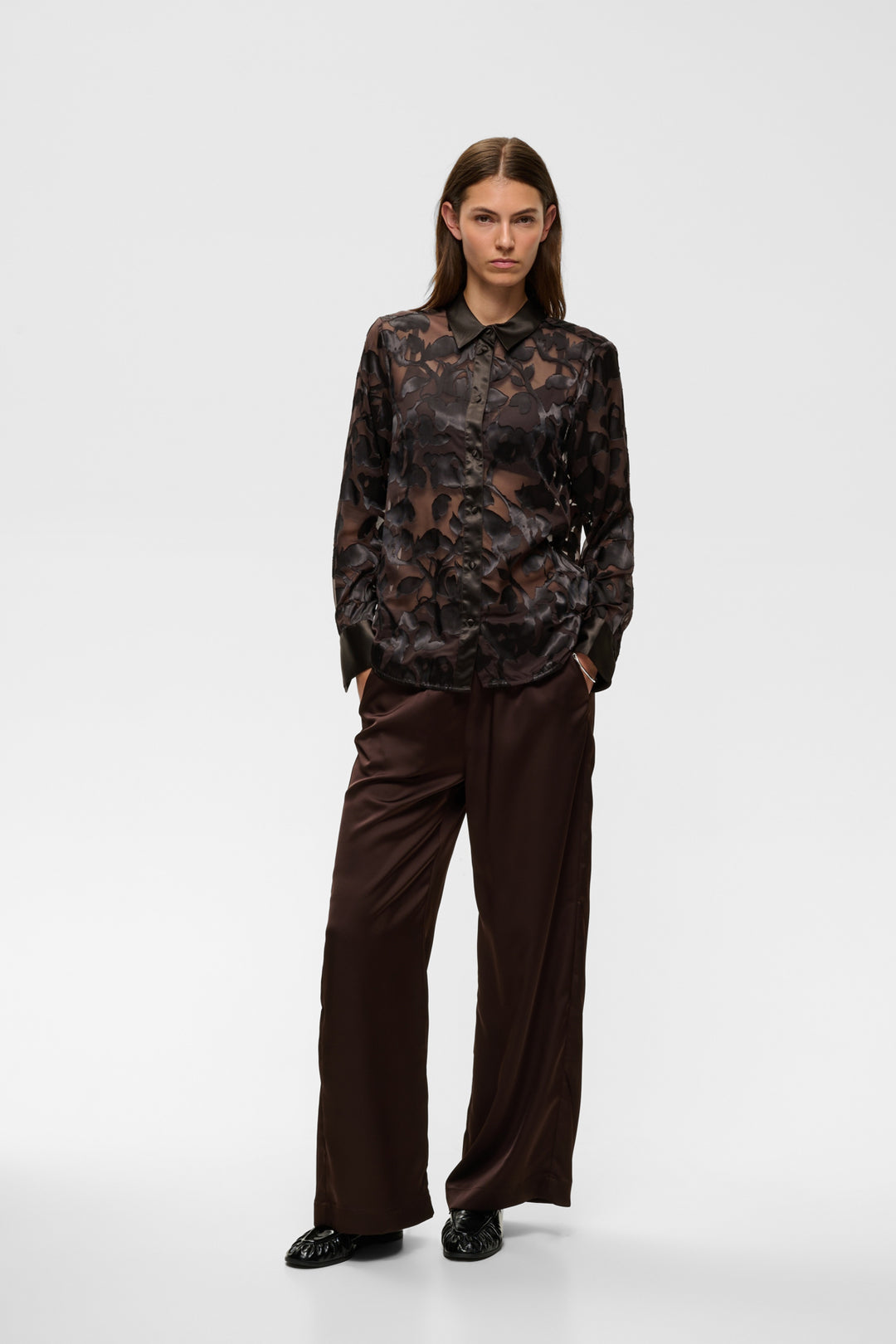 ORION SHIRT - Chocolate Brown