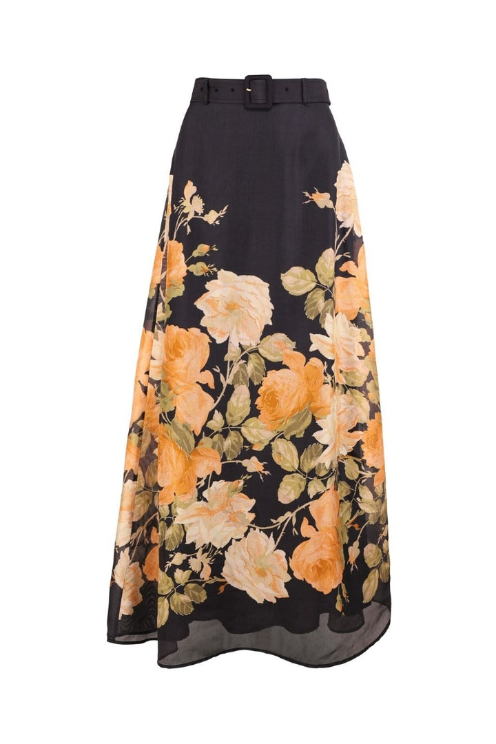 Organza Skirt - Midnight Field