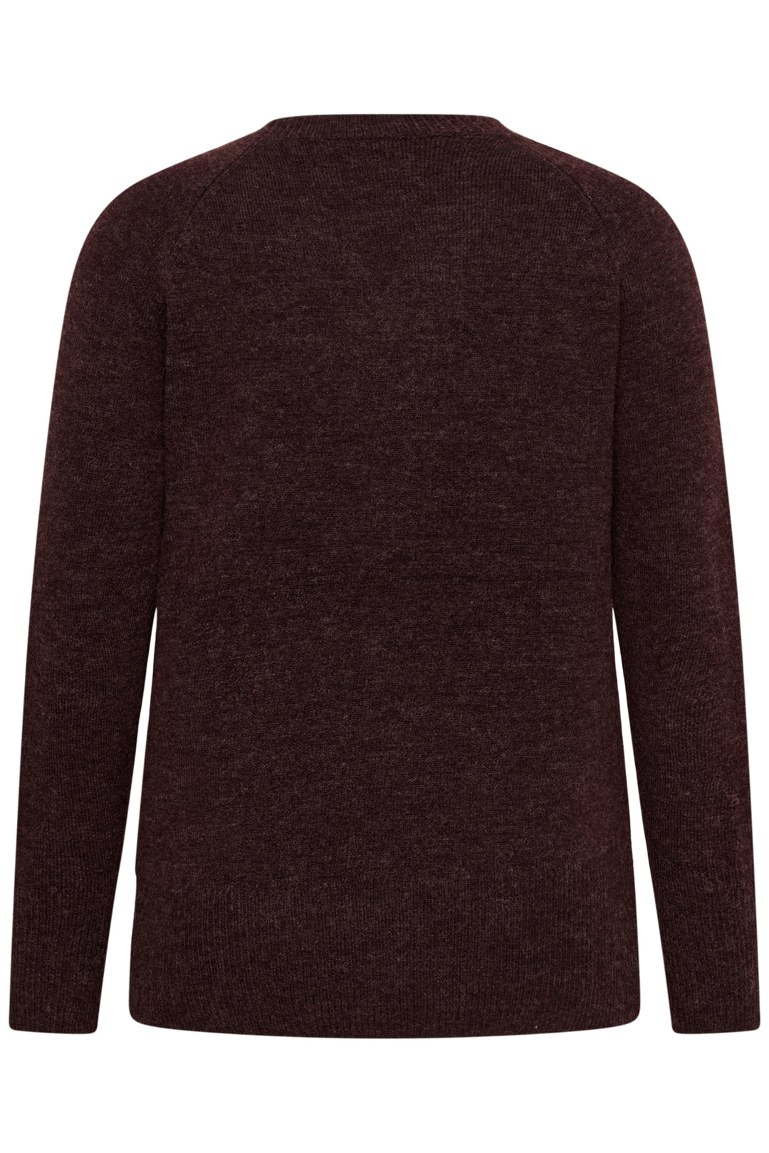 KCniela V-neck Pullover - Fudge Melange