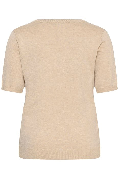 KClizzy V-Neck Pullover - Feather Gray Melange